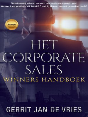 cover image of Het corporate sales winners handboek